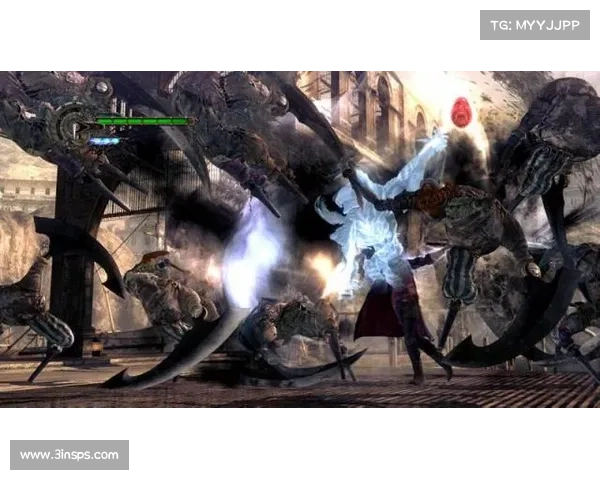 鬼泣4：特效视角，释放中心